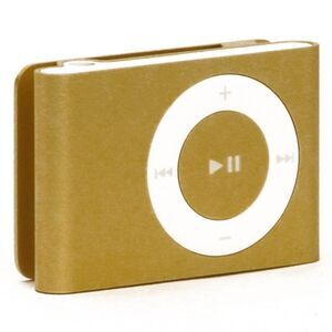 Apple iPod Shuffle 2nd Gen in Metallic Gold
